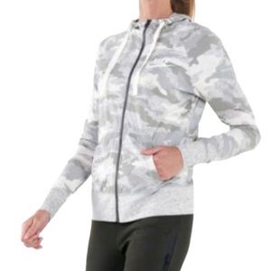 Nike Women’s Camo Full Zip Jacket w/Hood in shades of gray- Size Extra Small-XS